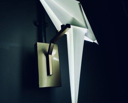 Origami Crane Floor Lamp: A Thousand Paper Illumination