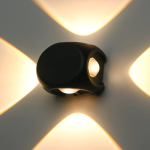 Modern Creative Courtyard Wall Lamp: Cylindrical Spherical Design
