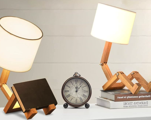 Modern Robot Base Table Lamp for Living Room