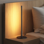 Enhance Your Space with Modern Linear Wood LED Table Lamp