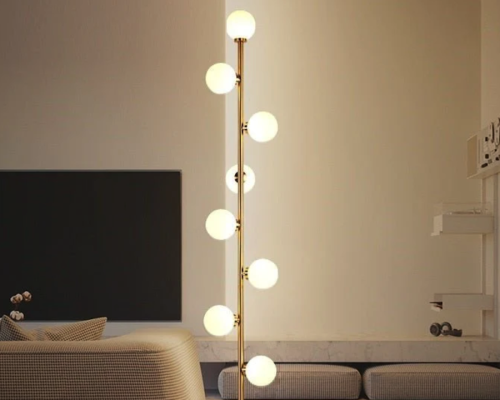 Modern Small Bubble Table Floor Lamp: Stylish Lighting Solution