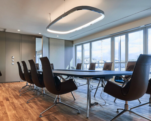 Revamping Office Meeting Rooms with Modern Ceiling Lamps