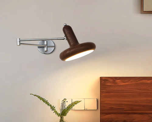 Creating a Cozy Reading Corner with a Metal Swing Arm Bedside Light