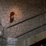 Color Changing Tiered Wall Sconce: Perfect Lighting for Stairways